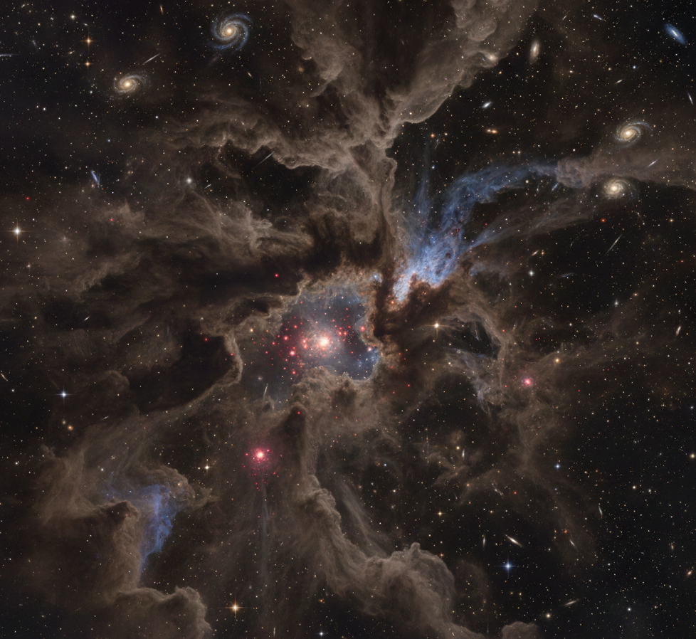 Baby Stars Forming in Dark Molecular Clouds: Unveiling Stellar Birthplaces